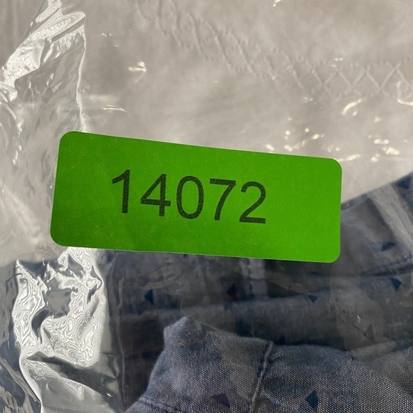 Ripzone Blue/Gray Patterned Men's Short Sleeve Button Up Shirt Size Large - Picture 11 of 11